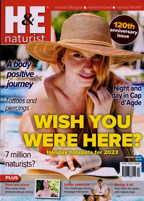 nudist magazine|Me Featured In International Nudist Magazine, H&E July 2021